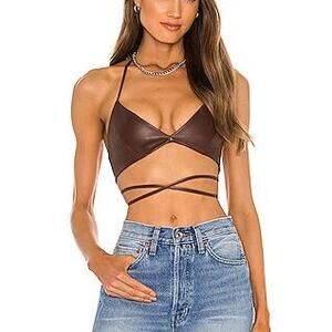 x REVOLVE Melka Top in Chocolate